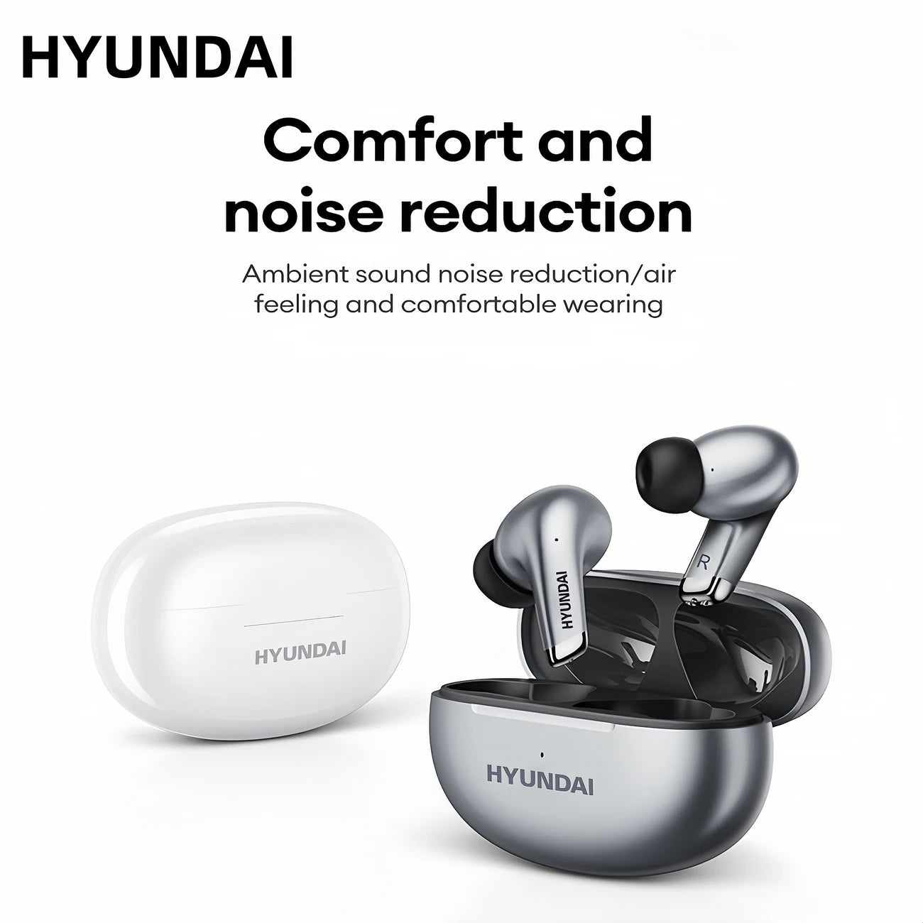 HYUNDAI 2025 Wireless Earbuds-VIOLETAK