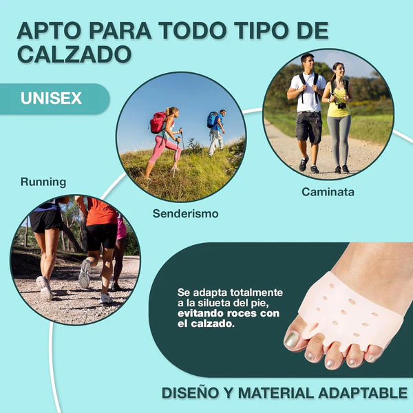 THERAPEUTIC PADS WITH TOE SEPARATOR - VIOLETAK