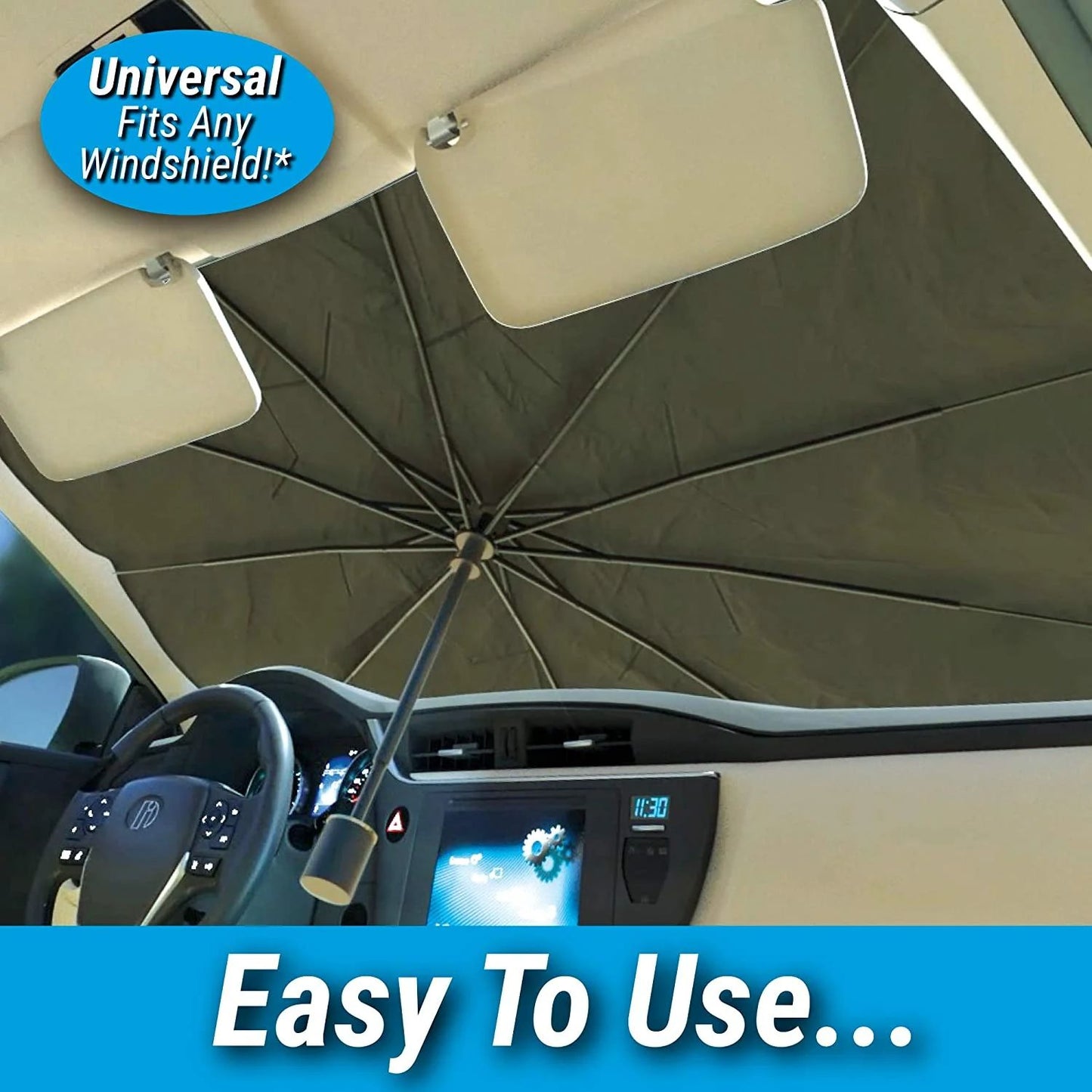 Car Windshield Sun Shade-VIOLETAK