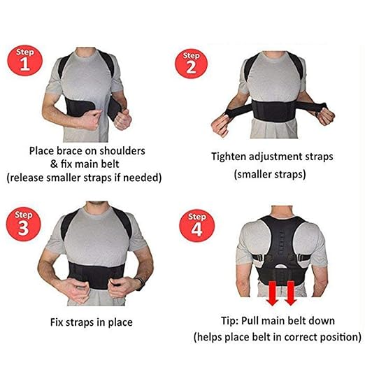 Shoulder Back Support Belt-VIOLETAK