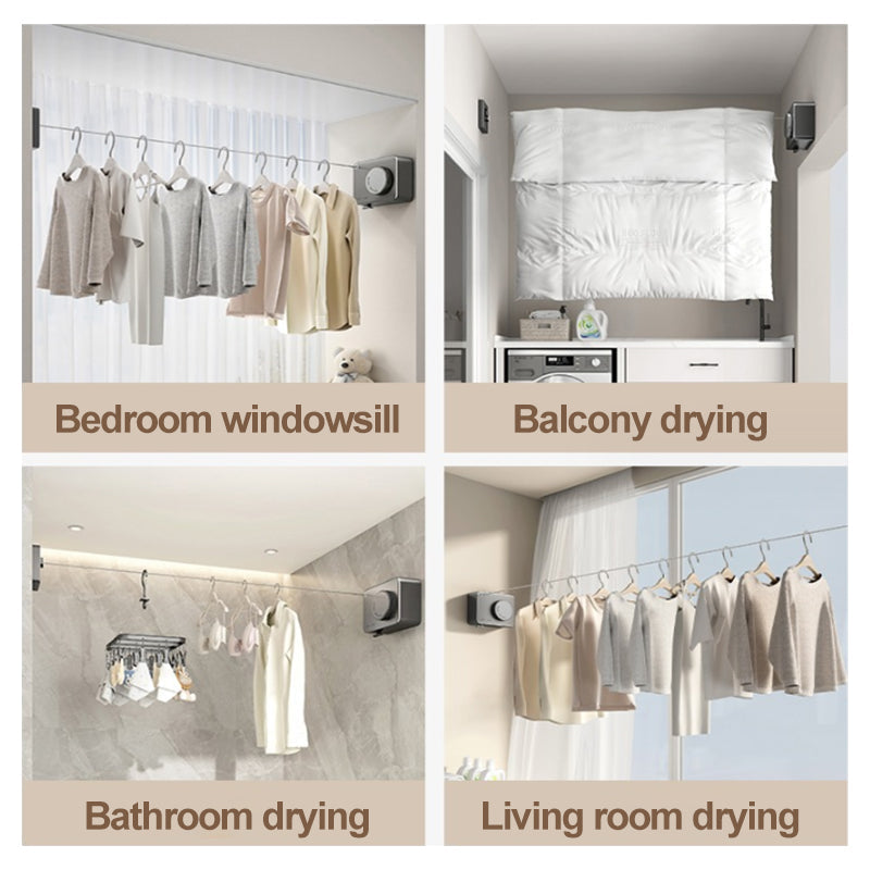 PROFESSIONAL CLOTHESLINE : FAST AND STURDY DRYING-VIOLETAK