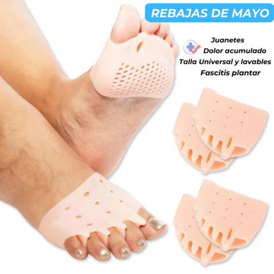 THERAPEUTIC PADS WITH TOE SEPARATOR - VIOLETAK